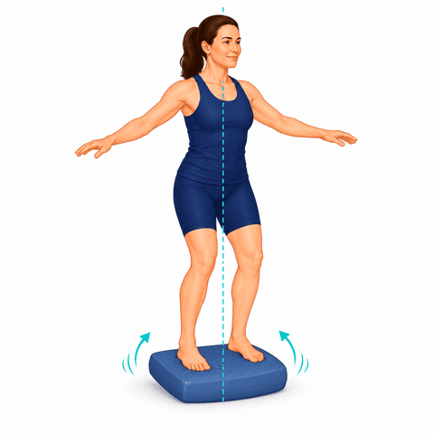 Balance Training exercise illustration