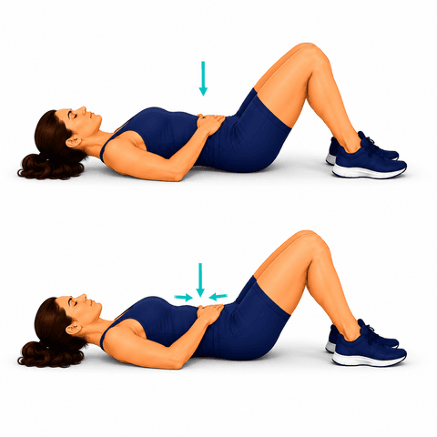 Core Activation exercise illustration