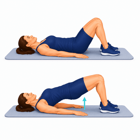 Core Strengthening exercise illustration