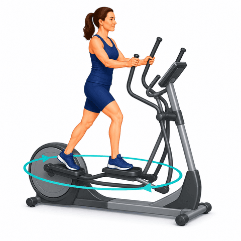 Elliptical Trainer exercise illustration