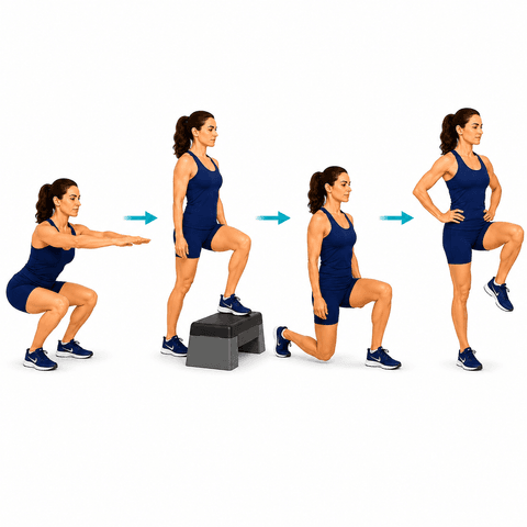 Functional Strength Training exercise illustration