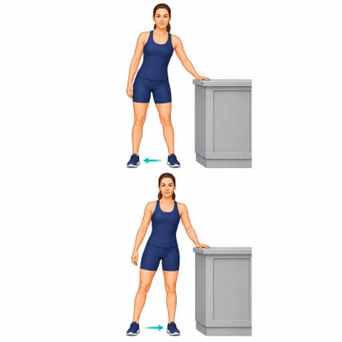 Lateral Weight Shifts exercise illustration