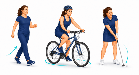 Low-Impact Recreational Activities exercise illustration