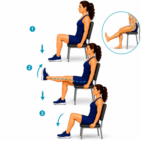 Gentle Nerve Glides exercise illustration