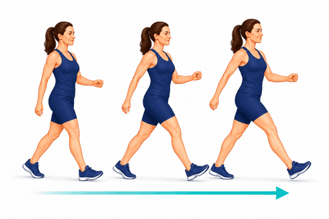 Progressive Walking Program exercise illustration