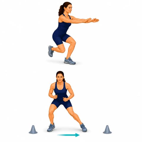 Return-to-Sport Conditioning exercise illustration