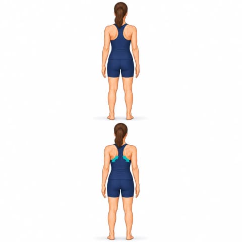Scapular Retraction exercise illustration