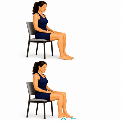 Short Foot (Arch Doming) exercise illustration