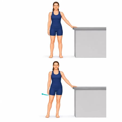 Single-Leg Weight Shifts exercise illustration
