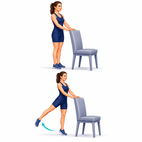 Standing Hip Extension exercise illustration