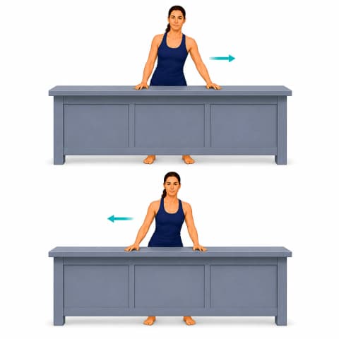 Standing Weight Shifts exercise illustration