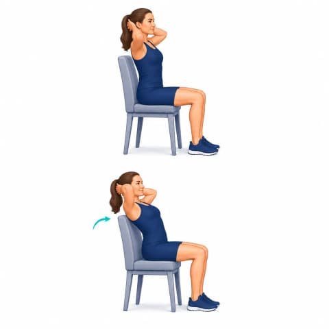 Thoracic Extension Mobility exercise illustration