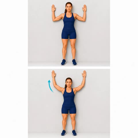 Wall Slides exercise illustration
